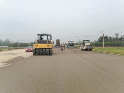 節(jié)日不停工，S210省道建設(shè)按下“快進(jìn)鍵”